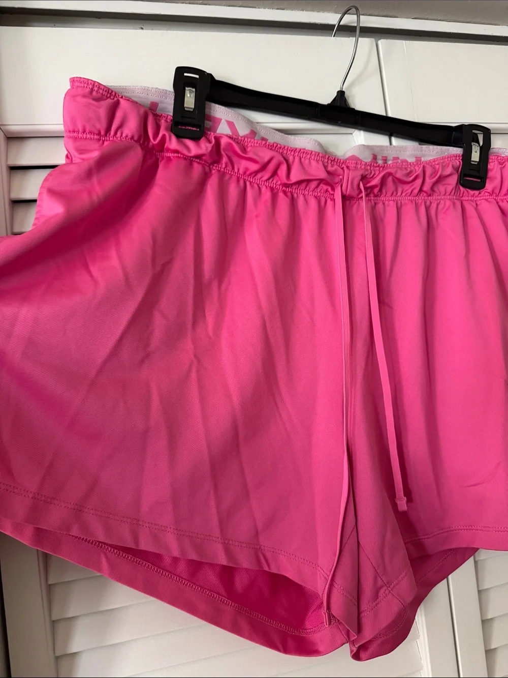 Nike Hot Pink Drawstring Athletic Shorts